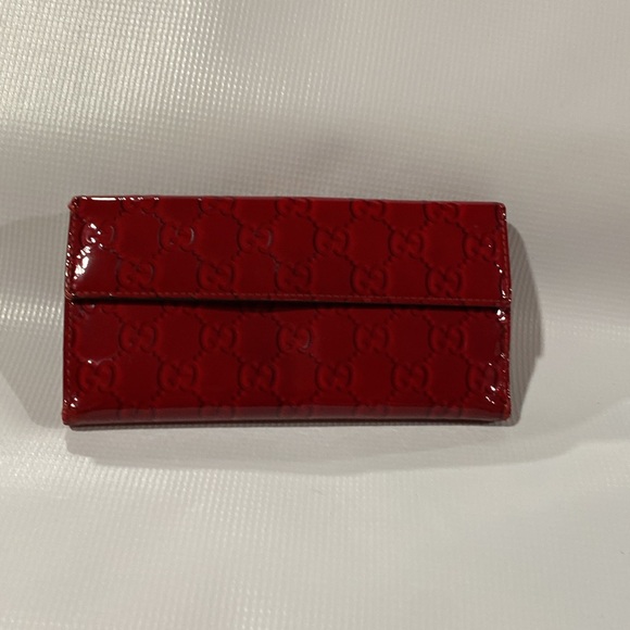 Gucci long wallet hardware little dull lot of compartment - Picture 6 of 7